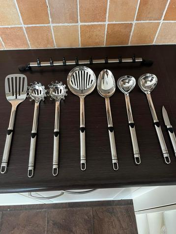 Nieuwe set van leifheit voor in de keuken. beschikbaar voor biedingen