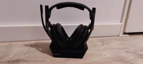 Astro a50 met modkit, Computers en Software, Headsets, Zo goed als nieuw, Over-ear, Draadloos, Gaming headset, Inklapbare microfoon