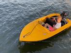 Geel speedbootje, Watersport en Boten, Speedboten, Ophalen, Geen motor, Gebruikt, Minder dan 3 meter