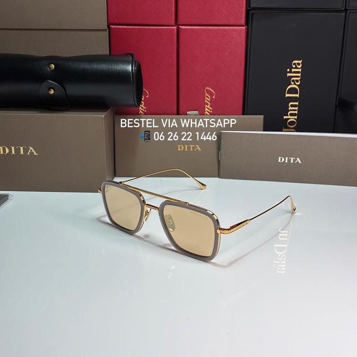 Dita flight 006 zonnebril, Sieraden, Tassen en Uiterlijk, Zonnebrillen en Brillen | Heren, Nieuw, Zonnebril, Overige merken, Ophalen of Verzenden