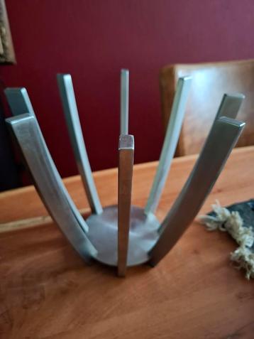 rvs fruitschaal Zack Satura Fruitmand RVS beschikbaar voor biedingen