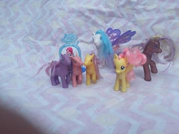 7 my little pony's  beschikbaar voor biedingen