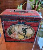 Groot blik met handvat, Ophalen of Verzenden, Gebruikt, Overige