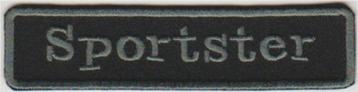 Harley Davidson Sportster stoffen opstrijk patch embleem #2 beschikbaar voor biedingen