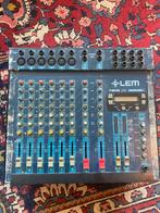 Lem twin 10 power mixer mengtafel, Ophalen, Gebruikt