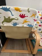 2x Kinderstoel Poang - Dinosaurussen Print, Ophalen, Zo goed als nieuw, Overige typen
