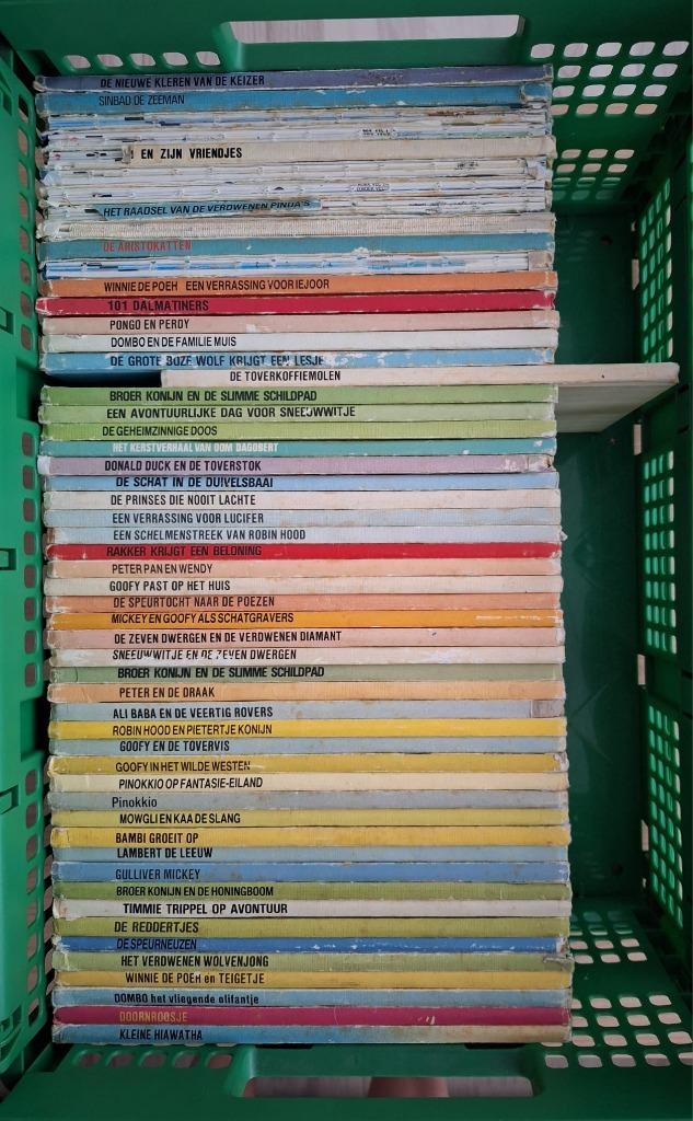 Disney boekenclub collectie (era 1970-80) 54 stuks, Boeken, Kinderboeken | Jeugd | onder 10 jaar, Gelezen, Sprookjes, Ophalen