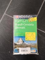 Kompass kaart 87 Breuil-Cervinia Zermatt, Boeken, Atlassen en Landkaarten, Ophalen of Verzenden, Zo goed als nieuw, Landkaart