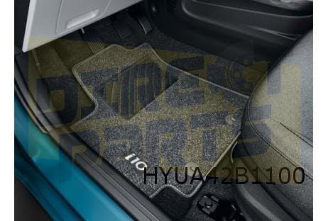 Hyundai i10 (3/20-) Mattenset (4x) tekst 'i10' standaard Ori, Auto-onderdelen, Interieur en Bekleding, Hyundai, Nieuw, Verzenden