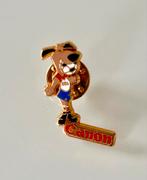 Canon USA Voetbal Speldje, Verzamelen, Ophalen, Zo goed als nieuw, Sport, Speldje of Pin