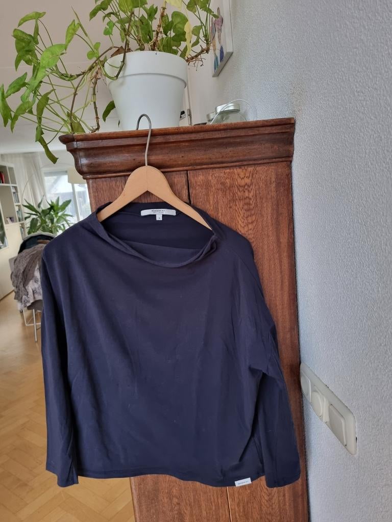 Donkerblauw Penn&ink N.Y. shirt - Maat S, Penn&ink N.Y., Blauw, Ophalen of Verzenden, Zo goed als nieuw