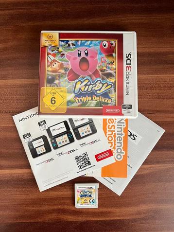 Nintendo 3DS Kirby Triple Deluxe Game beschikbaar voor biedingen