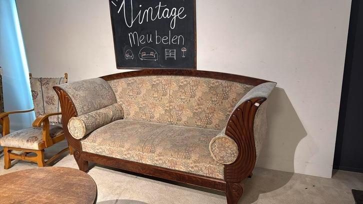 Opruiming! Biedemeier bank 1850, Antiek en Kunst, Antiek | Meubels | Stoelen en Banken, Ophalen