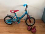 12 inch E&L jongens kinderfiets met zijwieltjes, Fietsen en Brommers, Fietsen | Kinderfietsjes, Zijwieltjes, E&L, Ophalen of Verzenden