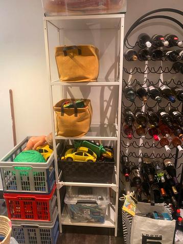 Vitssjo Ikea stelling kast wit beschikbaar voor biedingen