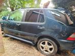 Mercedes ML W163 V6, grijs kenteken op LPG gas, ML320 V6, Particulier, 2050 kg, Geïmporteerd, Te koop