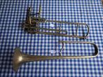 ventieltrombone, Muziek en Instrumenten, Blaasinstrumenten | Trombones, Ophalen of Verzenden, Gebruikt, Tenor