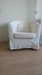 Witte fauteuil ikea, Ophalen, Gebruikt, 75 tot 100 cm, 75 tot 100 cm
