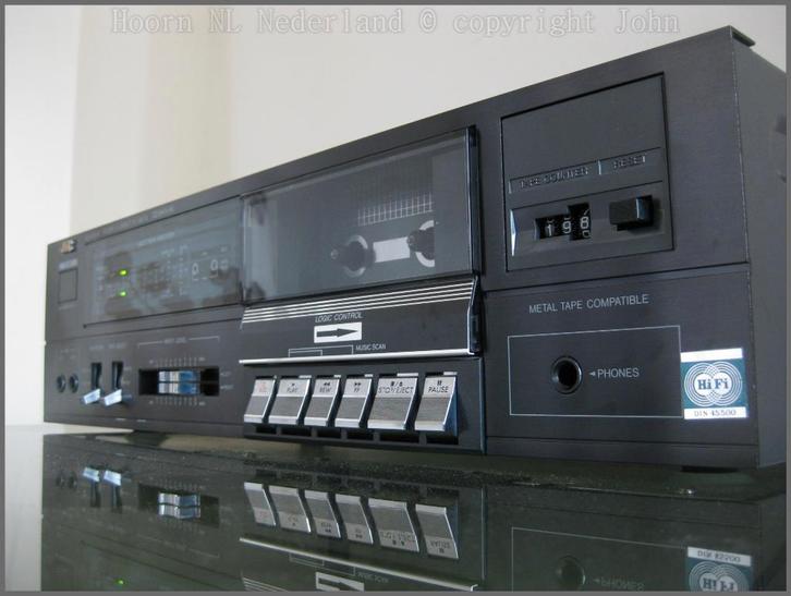 JVC KD-V200 tapedeck cassettedeck vintage cult Japan 1983, Audio, Tv en Foto, Cassettedecks, Enkel, JVC, Ophalen of Verzenden