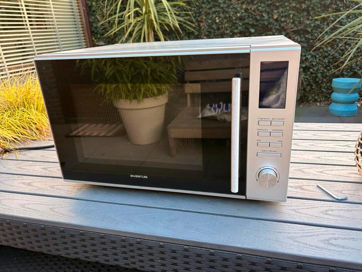 ZGAN Inventum MN305C Combimagnetron Vrijstaand, Witgoed en Apparatuur, Magnetrons, Gebruikt, Vrijstaand, Combimagnetron, 45 tot 60 cm