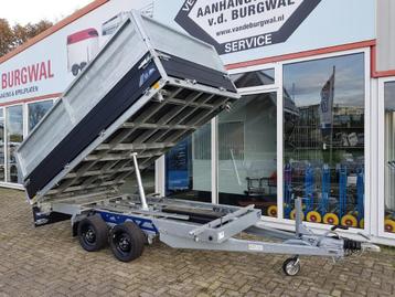 Demo: Saris kipper (driezijdig) │Heavy Duty│ met loofrekken beschikbaar voor biedingen