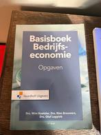 Basishandboek Bedrijfseconomie - Opgaven & uitwerkingen, Verzenden, Beta, Gelezen, HBO