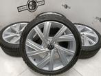 VW Bergamo lichtmetaal velgen 18"inch winterbanden 5x112, Auto-onderdelen, Banden en Velgen