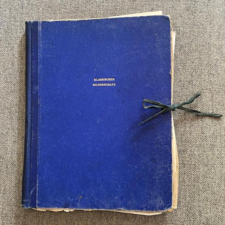 Klassischer Bilderschatz, antieke map klassieke schilderijen, Antiek en Kunst, Kunst | Schilderijen | Klassiek, Ophalen of Verzenden