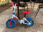 Dino bike kinder fiets 10 inch met zijwiel, Zijwieltjes, Gebruikt, Ophalen of Verzenden, Minder dan 16 inch