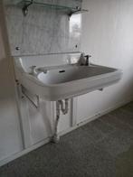 Oude Wastafel - Jaren 70 Vintage, Huis en Inrichting, Badkamer | Badkamermeubels, Gebruikt, Minder dan 100 cm, Wasbak of Wastafel