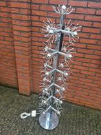 FIFTIES SIXTIES CHROMEN VLOERLAMP MET 25  LICHTPUNTEN, Ophalen, Glas, 100 tot 150 cm, FIFTIES SIXTIES RETRO