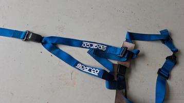 Sparco 3 punts gordel blauw  beschikbaar voor biedingen