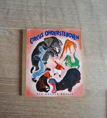 Gouden boekje: Circus ondersteboven. Zo goed als nieuw!! beschikbaar voor biedingen