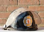 Brandweerhelm brandweer Amerika USA, Verzamelen, Ophalen of Verzenden, Landmacht, Nederland, Embleem of Badge