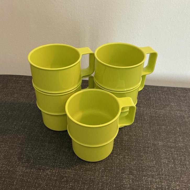 Mepal Camping Bekers - 5 stuks, Huis en Inrichting, Keuken | Keukenbenodigdheden, Zo goed als nieuw, Ophalen