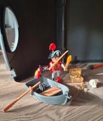 Playmobil koffer met piratenbootje, Ophalen of Verzenden, Zo goed als nieuw