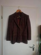 Vintage Escada Blazer Maat 38, Maat 38/40 (M), Bruin, Escada, Ophalen of Verzenden