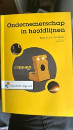 Peter van der Meer - Ondernemerschap in hoofdlijnen, Boeken, Studieboeken en Cursussen, Ophalen of Verzenden, Zo goed als nieuw
