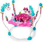 Bright Starts Minnie Mouse Springstoel, Ophalen, Zo goed als nieuw, Babygym, Met geluid