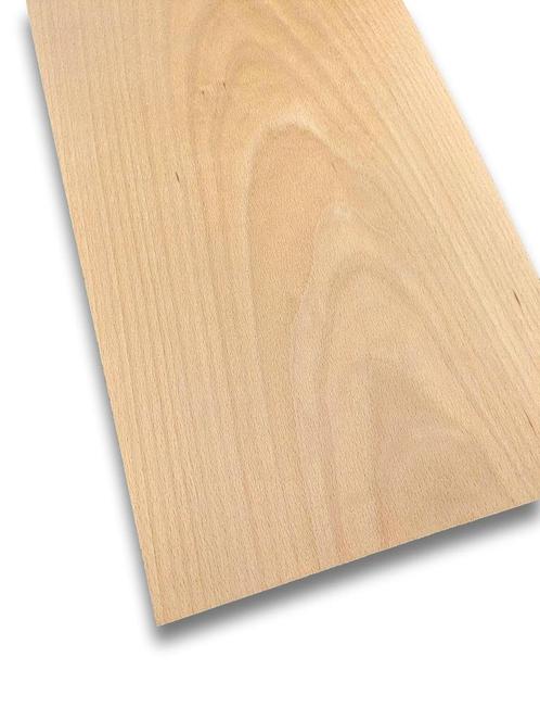 Beuken fineer | 245x23 cm, Hobby en Vrije tijd, Knutselen, Nieuw, Materiaal, Verzenden