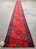 Vintage Perzisch wol vloerkleed loper Azilal 50x552cm, Persian Perzisch vintage oosters hype, Minder dan 50 cm, Gebruikt, 200 cm of meer