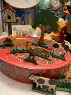 Boerderijdieren in Spaanen Doos, Ophalen of Verzenden