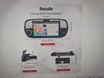 NIEUW Boscher Autoradio Fiat 500 07/15 Apple  Android 7-Inch, Auto diversen, Autoradio's, Ophalen of Verzenden, Nieuw