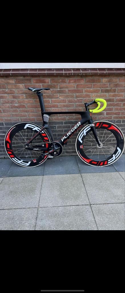 Plieger Merckx Baanfiets Carbon, Fietsen en Brommers, Fietsen | Racefietsen, Ophalen of Verzenden
