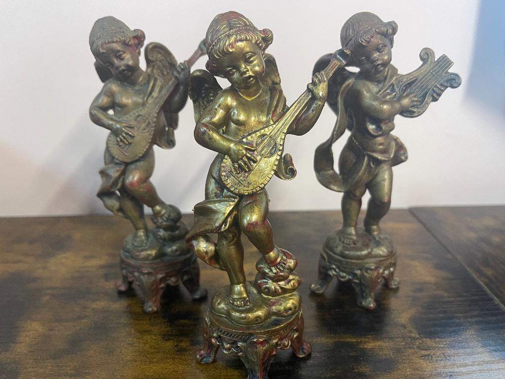 Oude Engelen, kunststof, Italy, Antiek en Kunst, Ophalen of Verzenden