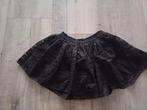 Zwart rokje met kant, maar 116, Meisje, Nieuw, Ophalen of Verzenden, Jurk of Rok