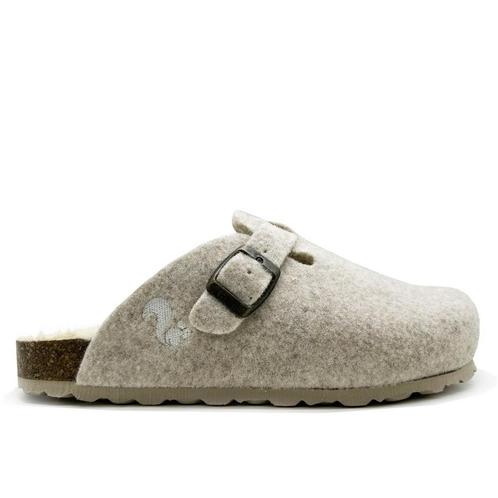 Thies 1856 Klomp gerecyclede wol beige, maat 44, 45, 48, Kleding | Heren, Schoenen, Nieuw, Sandalen, Overige kleuren, Verzenden