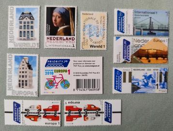10 unieke goedkope internationale postzegels postfris  beschikbaar voor biedingen