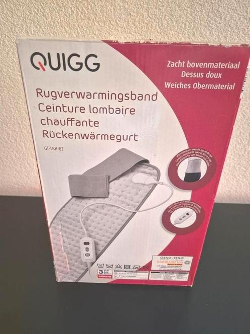Quigg Rugverwarmingsband, Witgoed en Apparatuur, Persoonlijke-verzorgingsapparatuur, Zo goed als nieuw, Ophalen of Verzenden