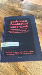 Boullart - Basisboek Kwalitatief Onderzoek 9789001888183, Boeken, Studieboeken en Cursussen, Ophalen of Verzenden, Zo goed als nieuw